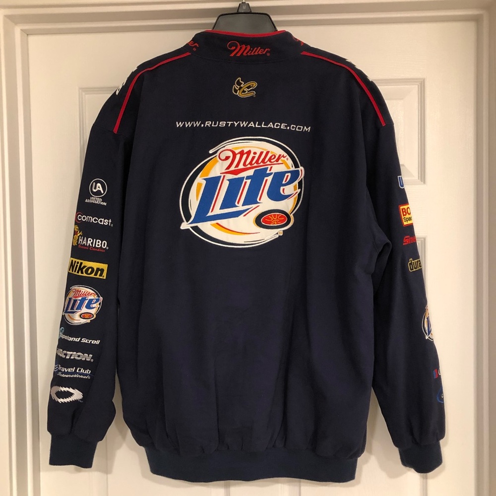 Rusty Wallace heavyweight twill jacket.